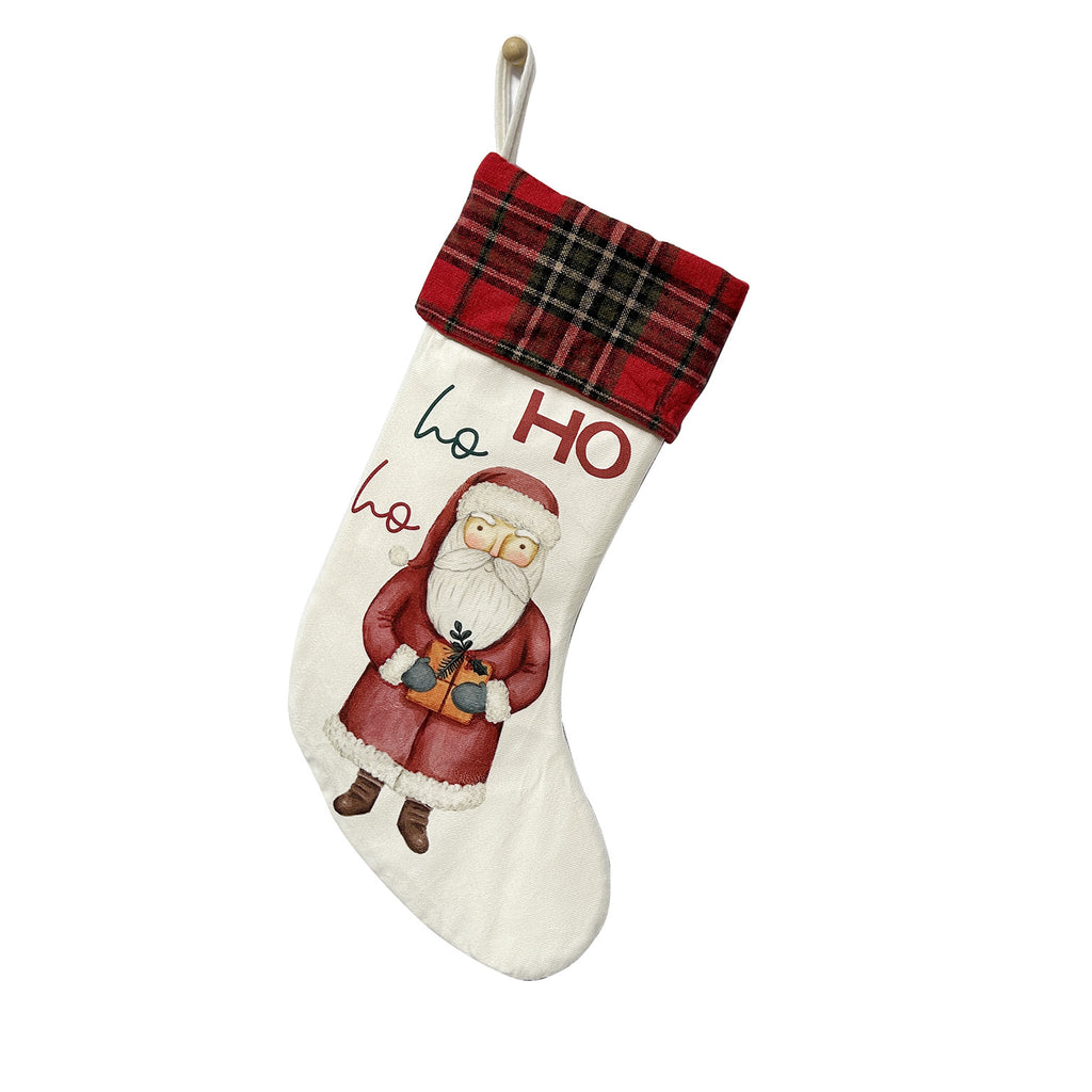 Christmas Fireplace Stocking