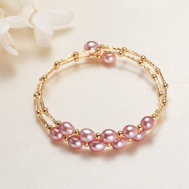 Women's Baroque Bangle Bracelet Set