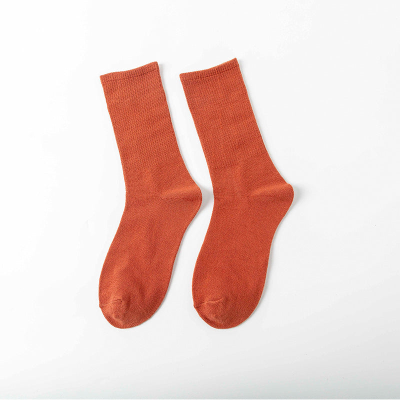 Women's Retro Striped Crew Socks