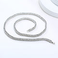 Crystal Tennis Chain Necklace