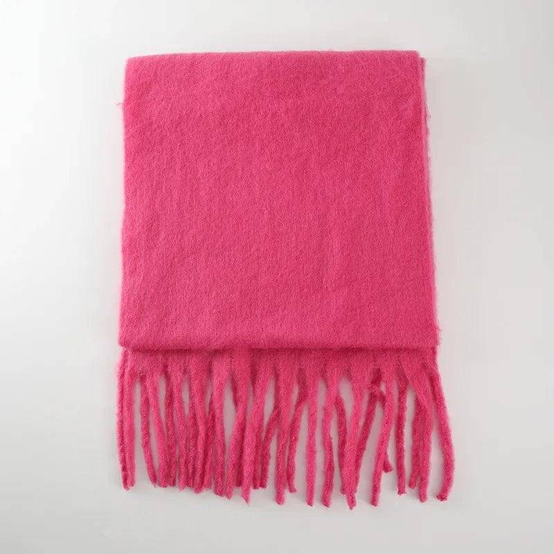 Women's Solid Winter Wrap Scarf
