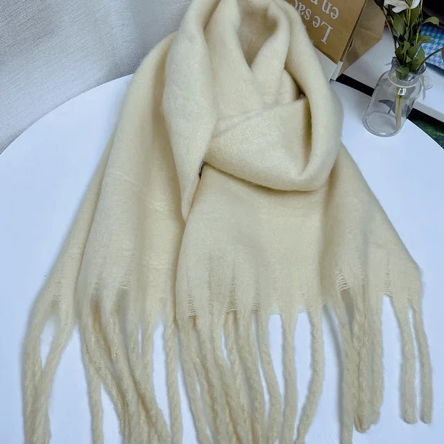 Women's Solid Winter Wrap Scarf