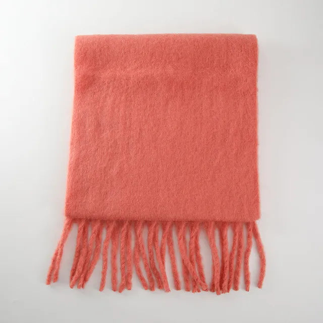 Women's Solid Winter Wrap Scarf