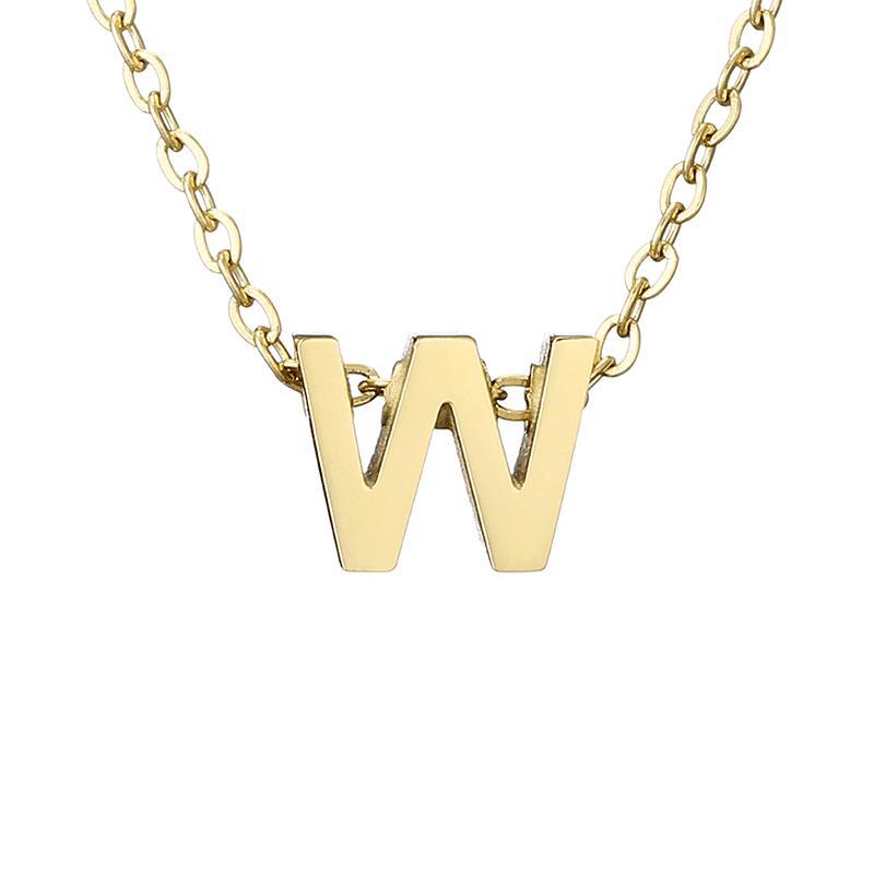 Women's Initial Letter Necklace