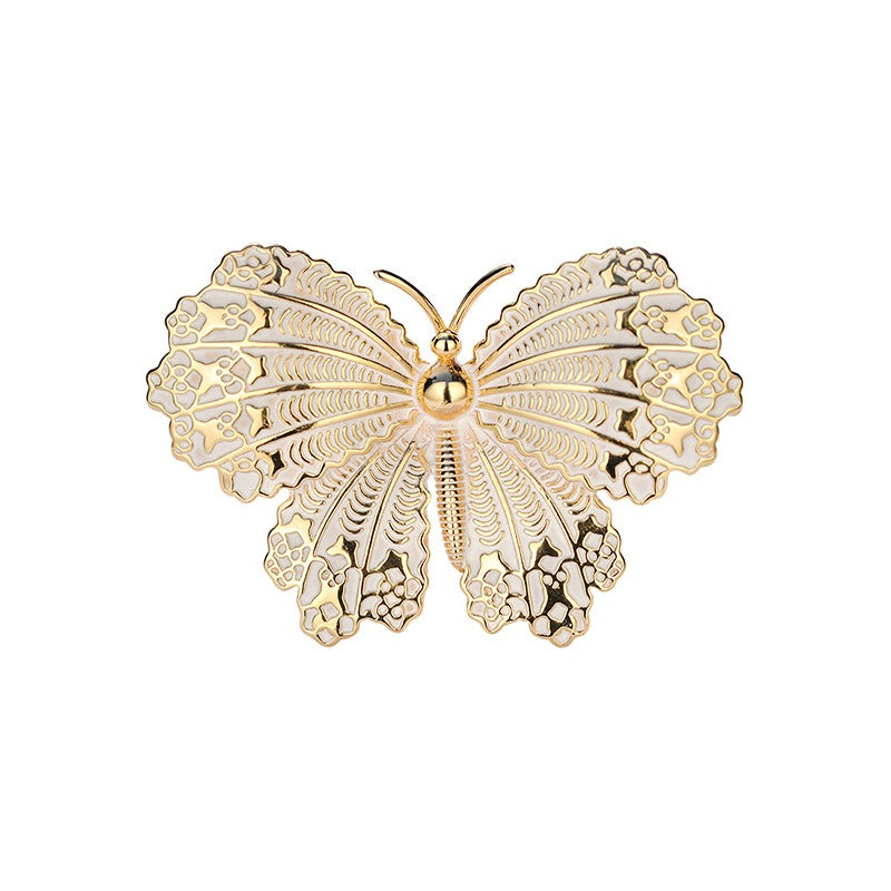 Women's Enamel Butterfly Brooch