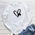 Women's Lucky Clover Print Sweatshirt