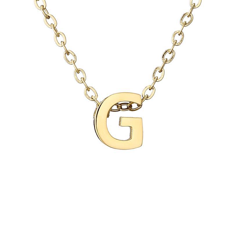 Women's Initial Letter Necklace