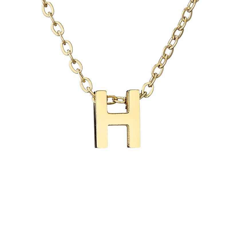 Women's Initial Letter Necklace