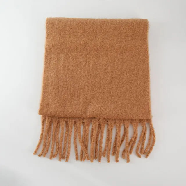 Women's Solid Winter Wrap Scarf