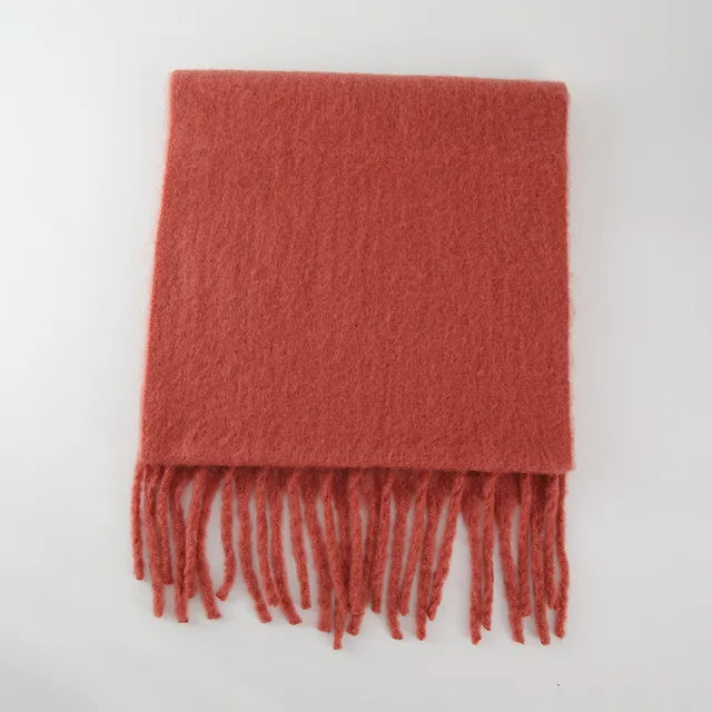 Women's Solid Winter Wrap Scarf
