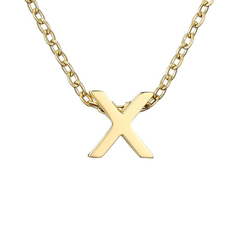 Women's Initial Letter Necklace