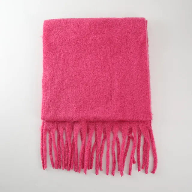 Women's Solid Winter Wrap Scarf