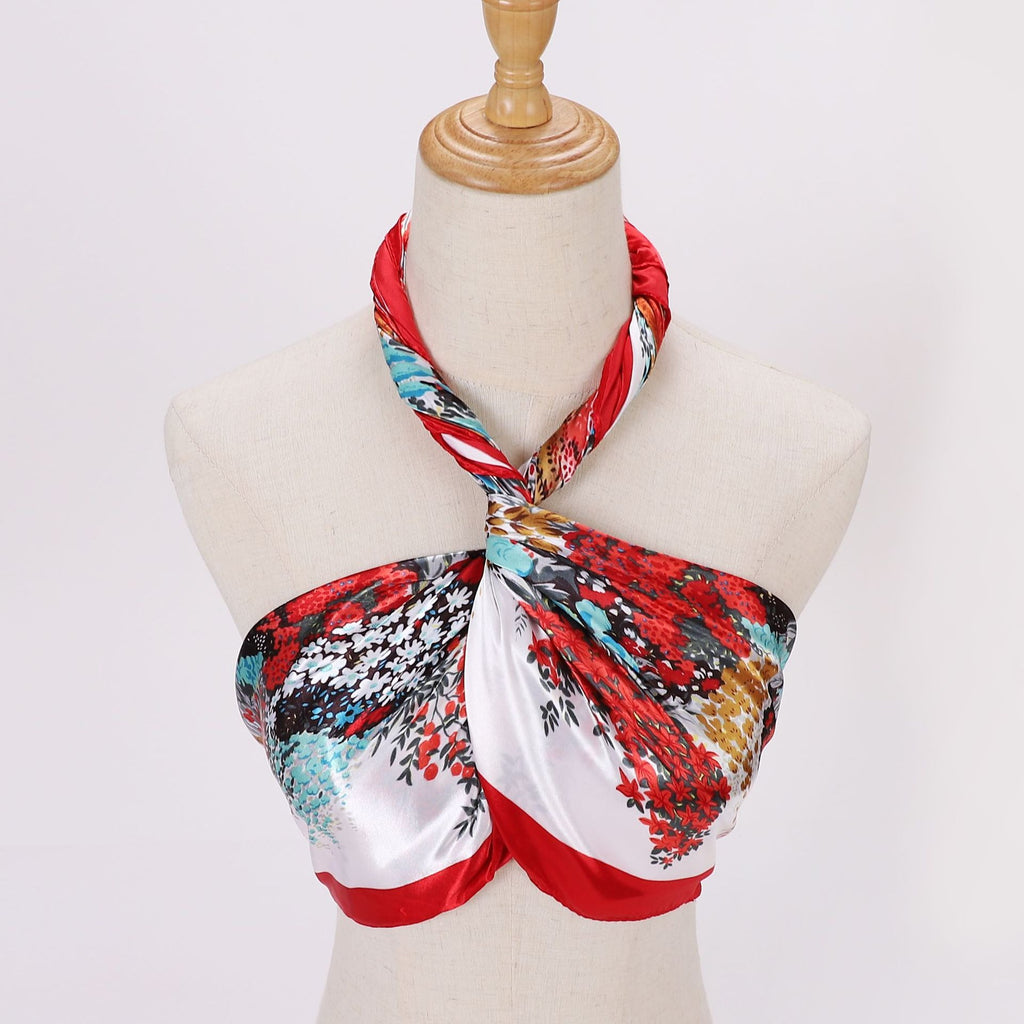Women's Square Scarf — Head & Neck Wrap