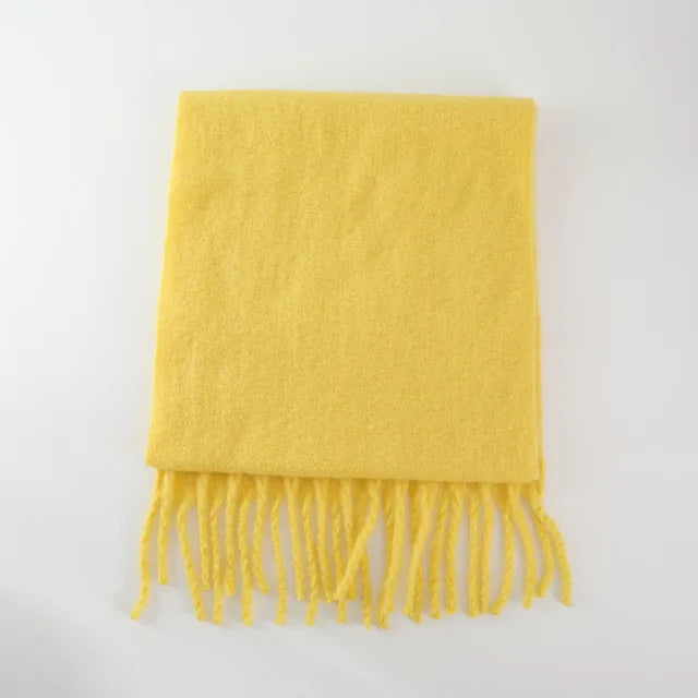 Women's Solid Winter Wrap Scarf