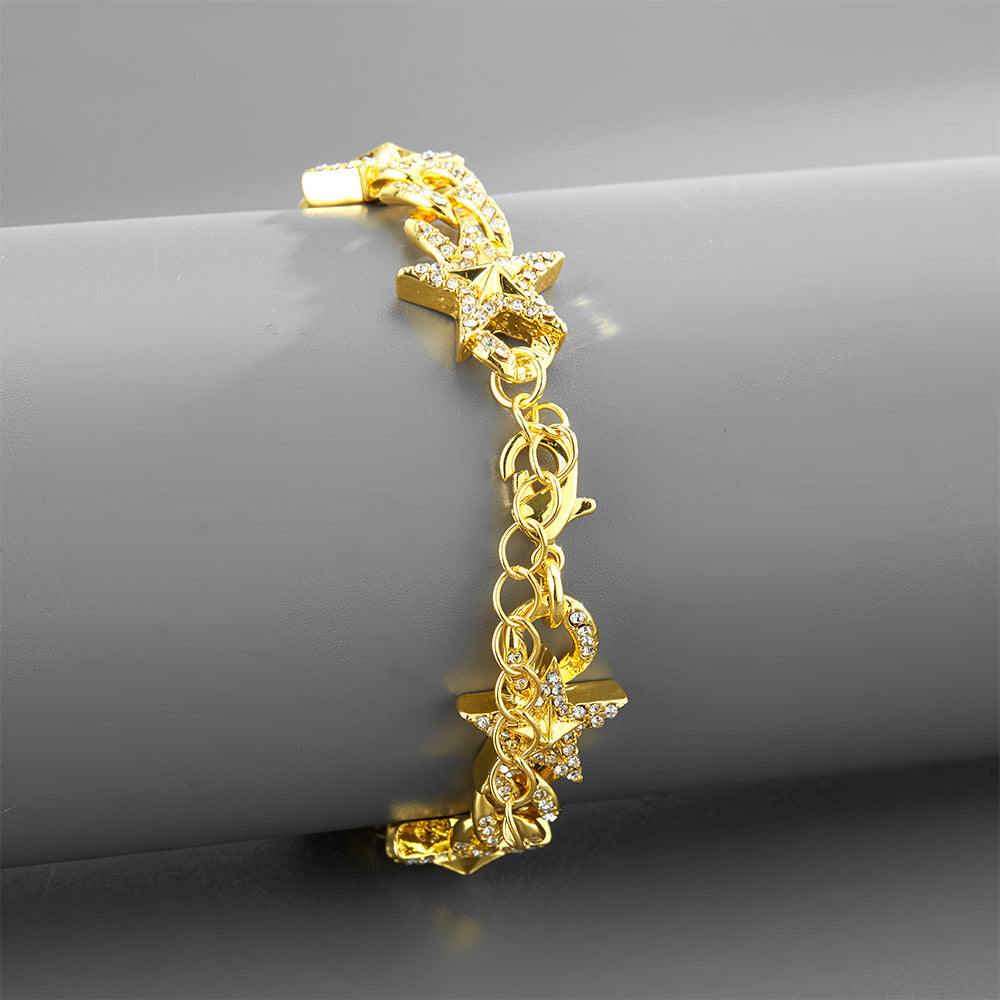 Men's Star Cuban Chain
