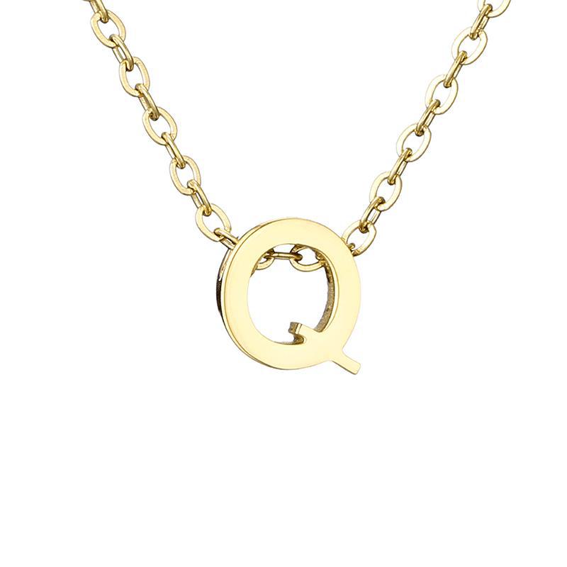Women's Initial Letter Necklace
