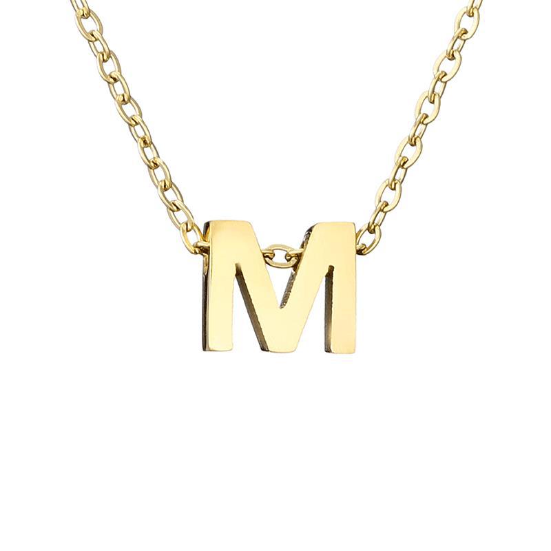 Women's Initial Letter Necklace