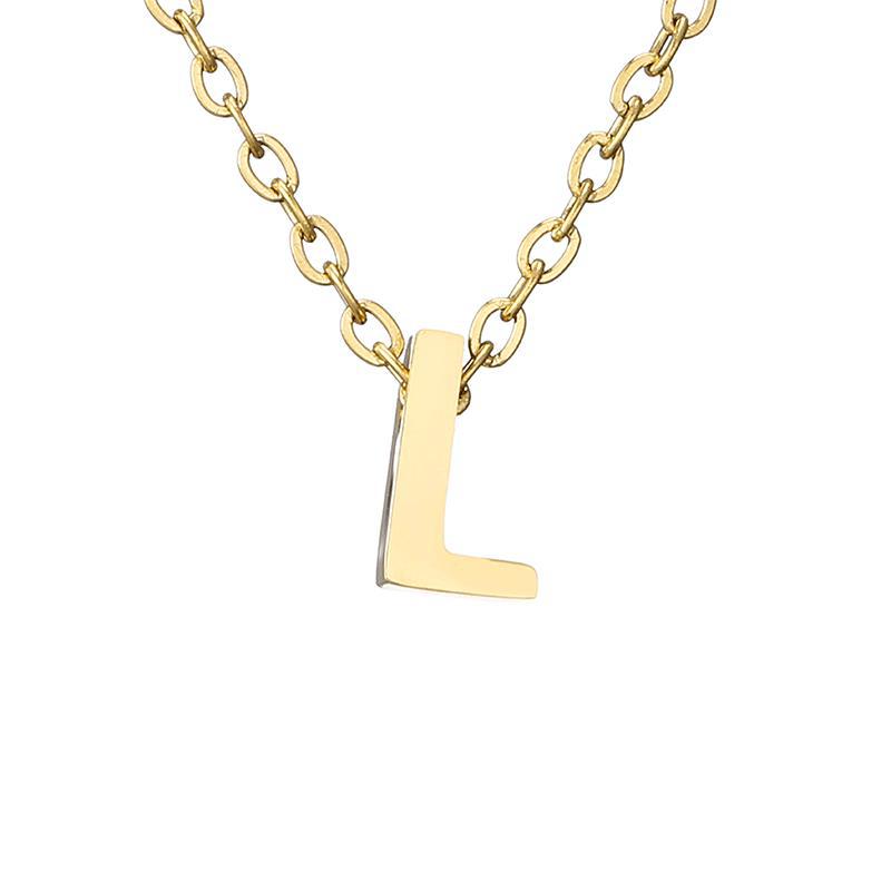 Women's Initial Letter Necklace