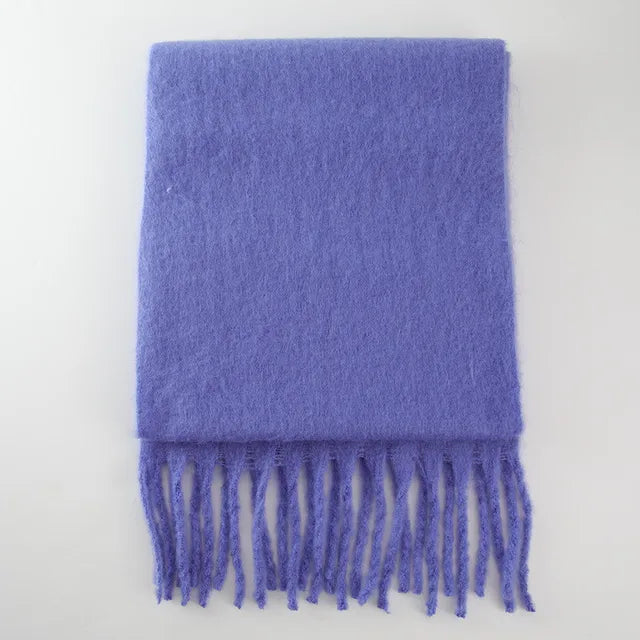 Women's Solid Winter Wrap Scarf
