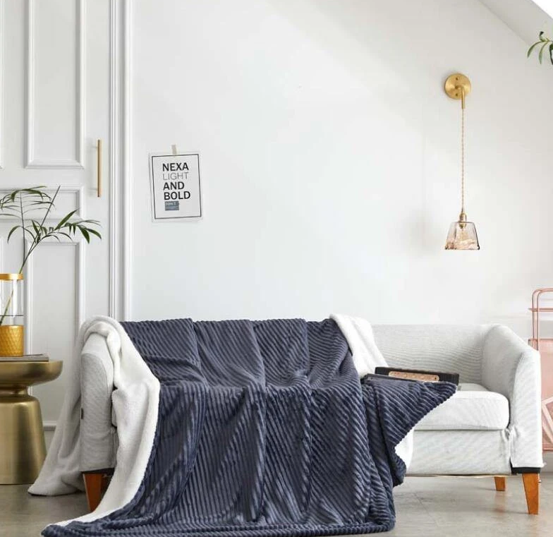 Sage Green Soft Throw Blanket – Cashmere Feel