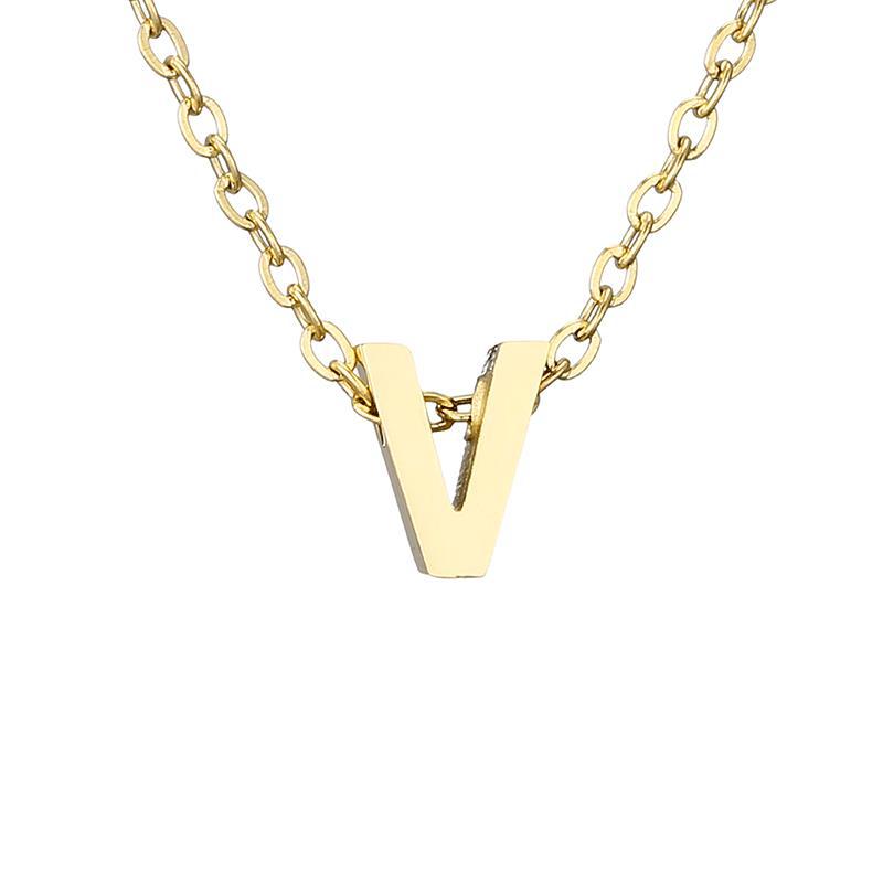 Women's Initial Letter Necklace