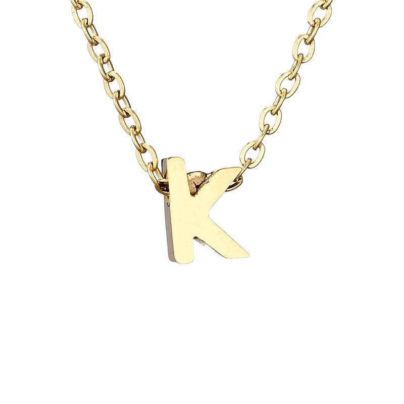 Women's Initial Letter Necklace