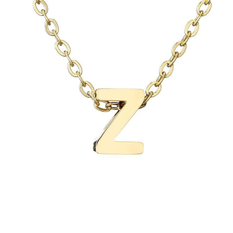 Women's Initial Letter Necklace