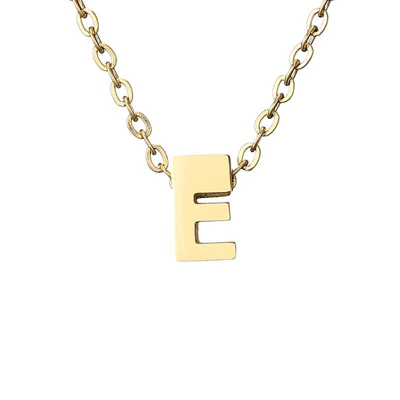 Women's Initial Letter Necklace