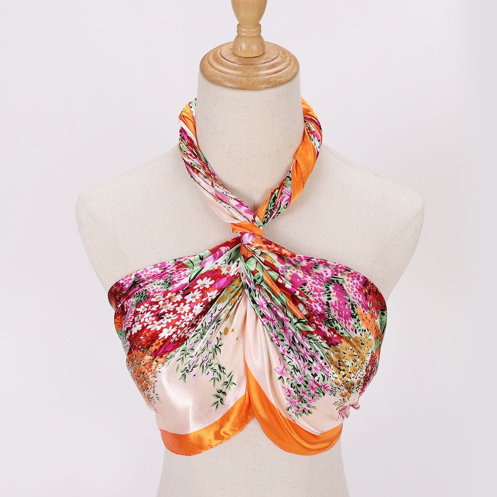 Women's Square Scarf — Head & Neck Wrap