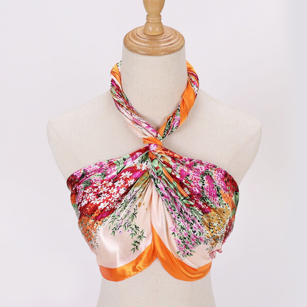 Women's Square Scarf — Head & Neck Wrap