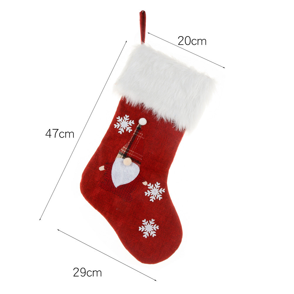 Light-Up Christmas Stocking Gift Bag