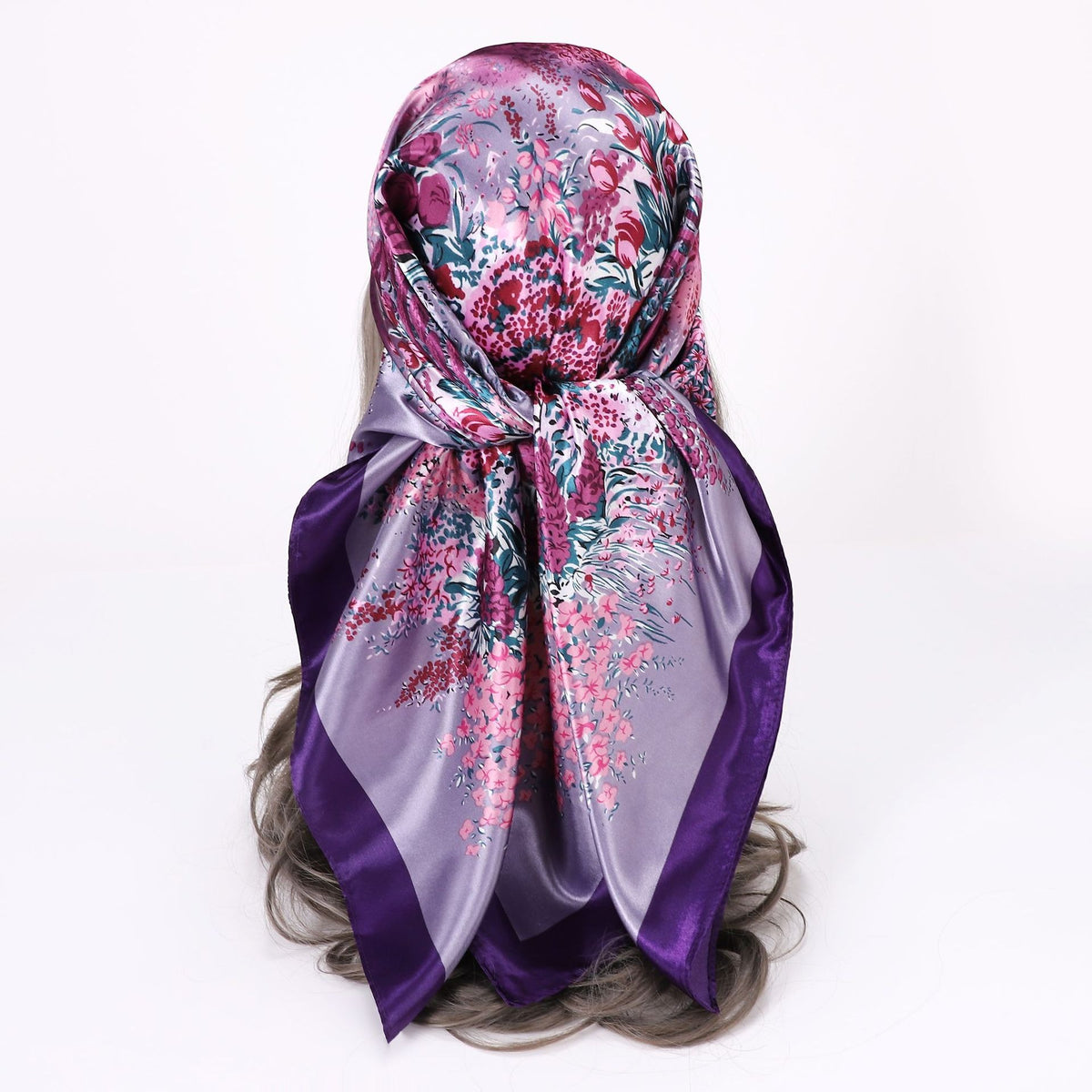 Women's Square Scarf — Head & Neck Wrap