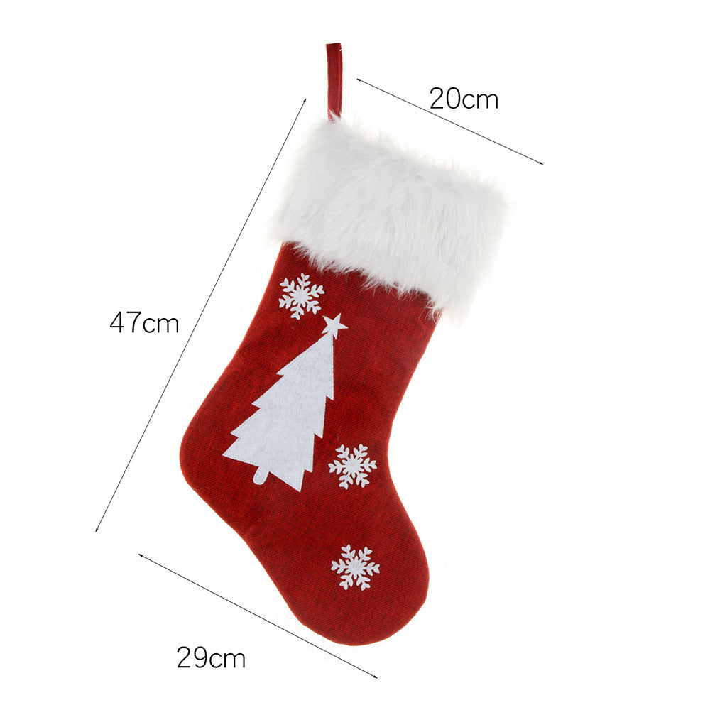 Light-Up Christmas Stocking Gift Bag