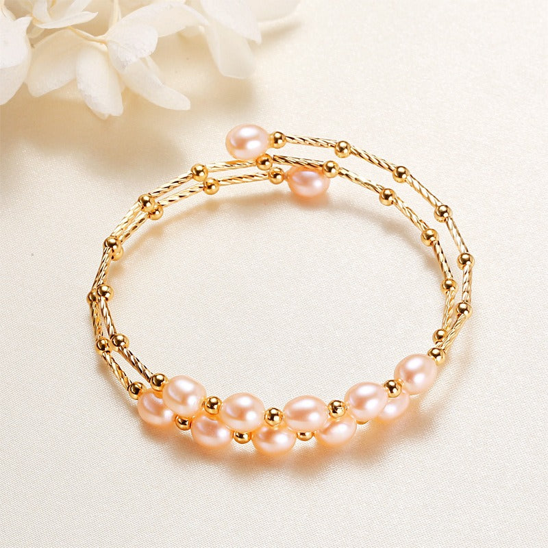 Women's Baroque Bangle Bracelet Set