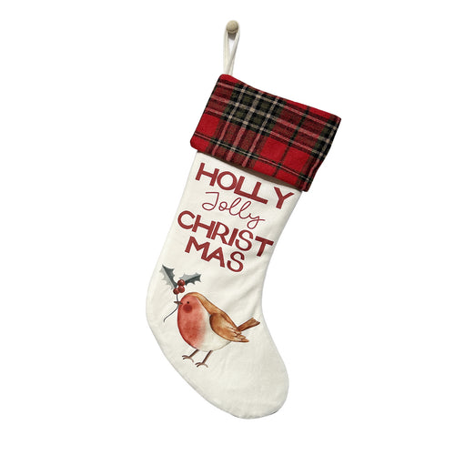 Christmas Fireplace Stocking