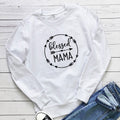 Women's Mama Love Print Sweatshirt
