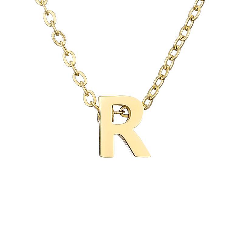 Women's Initial Letter Necklace