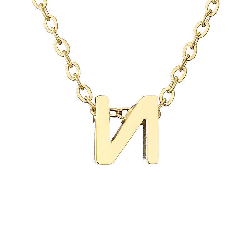 Women's Initial Letter Necklace