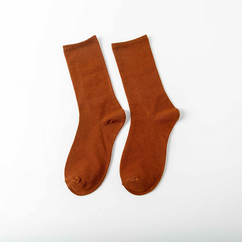 Women's Retro Striped Crew Socks