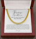 Men's Cuban Chain Necklace with Gift Box