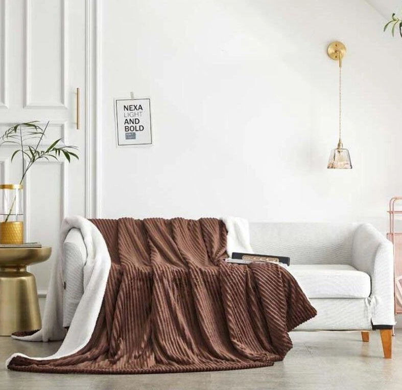 Sage Green Soft Throw Blanket – Cashmere Feel