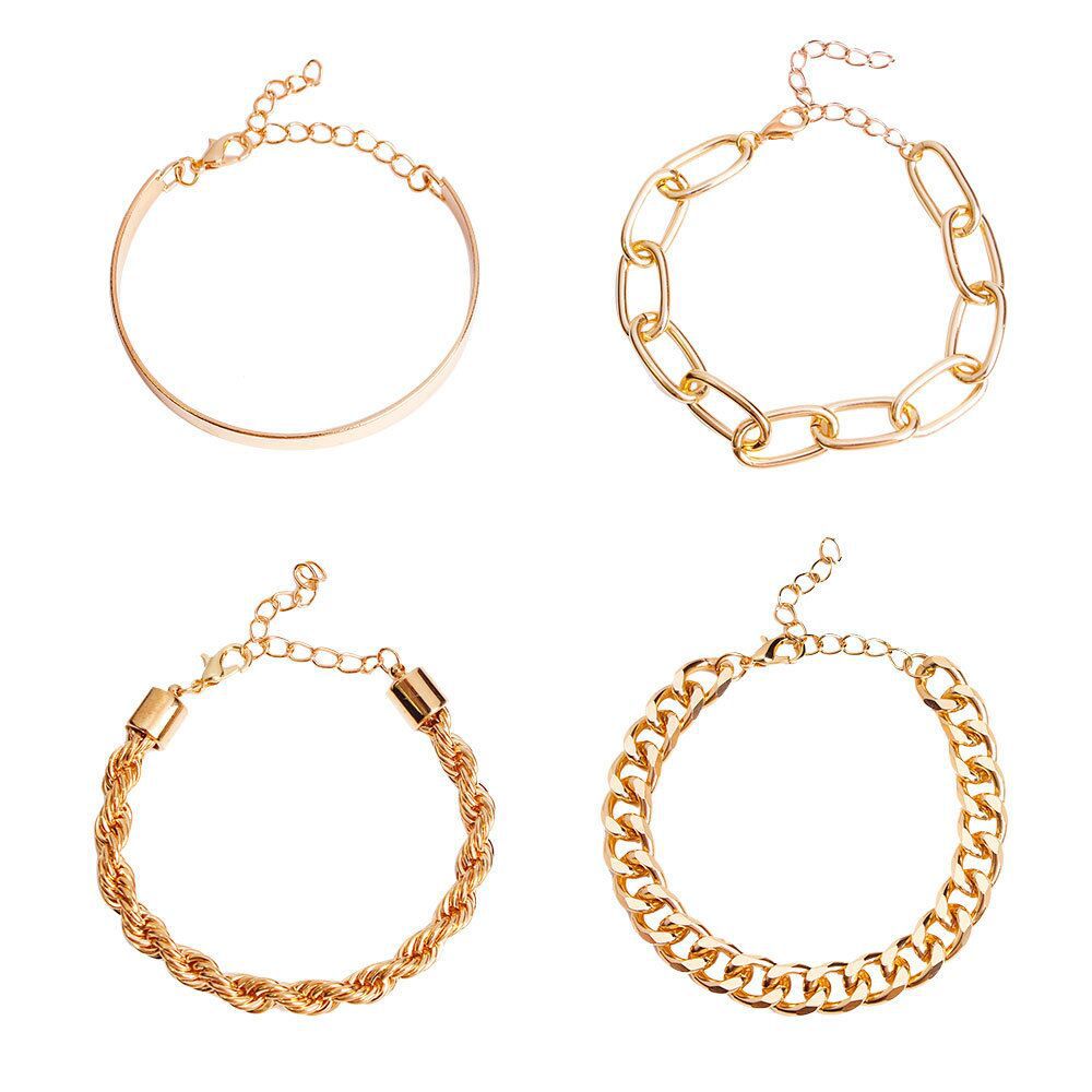 Women's Bracelet Stack Set - 4 Pieces