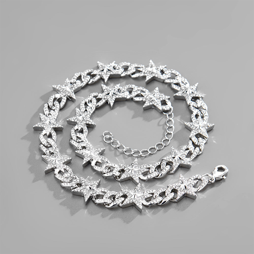 Men's Star Cuban Chain