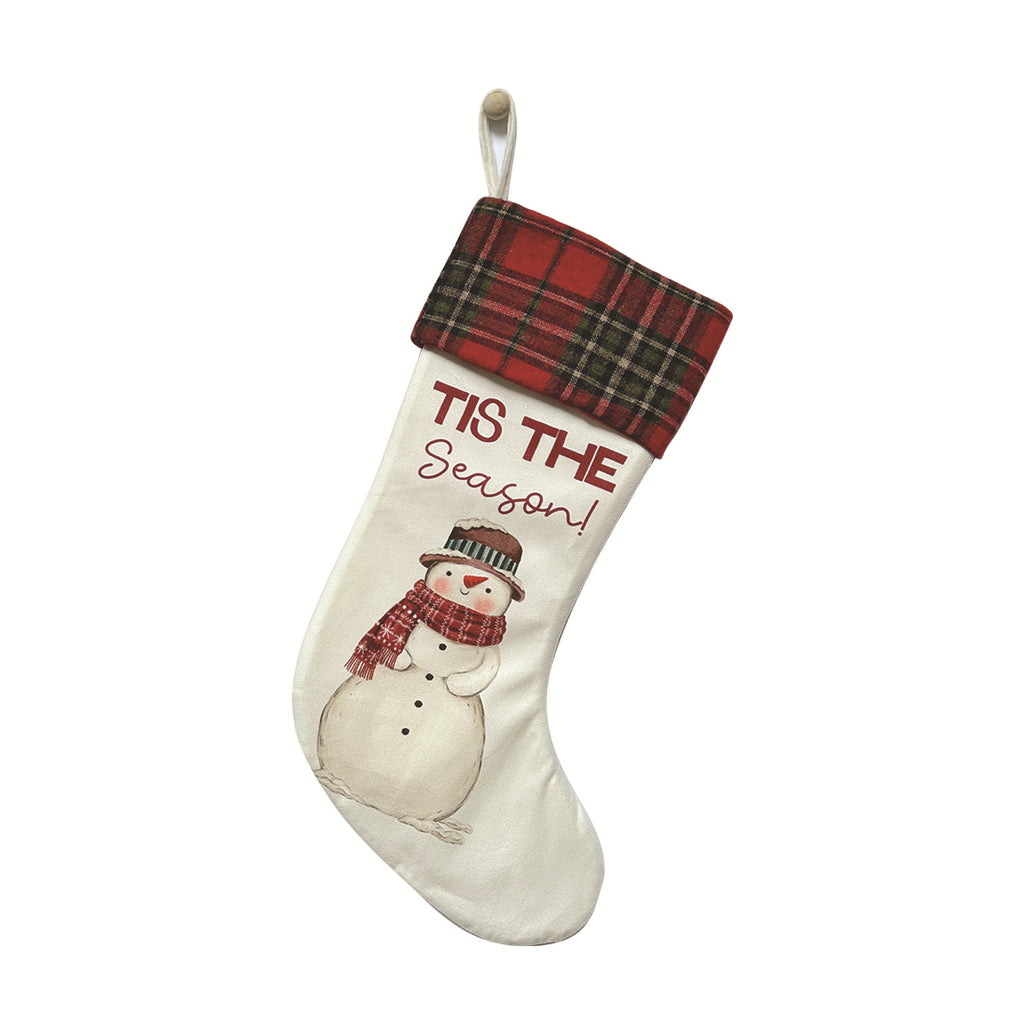 Christmas Fireplace Stocking