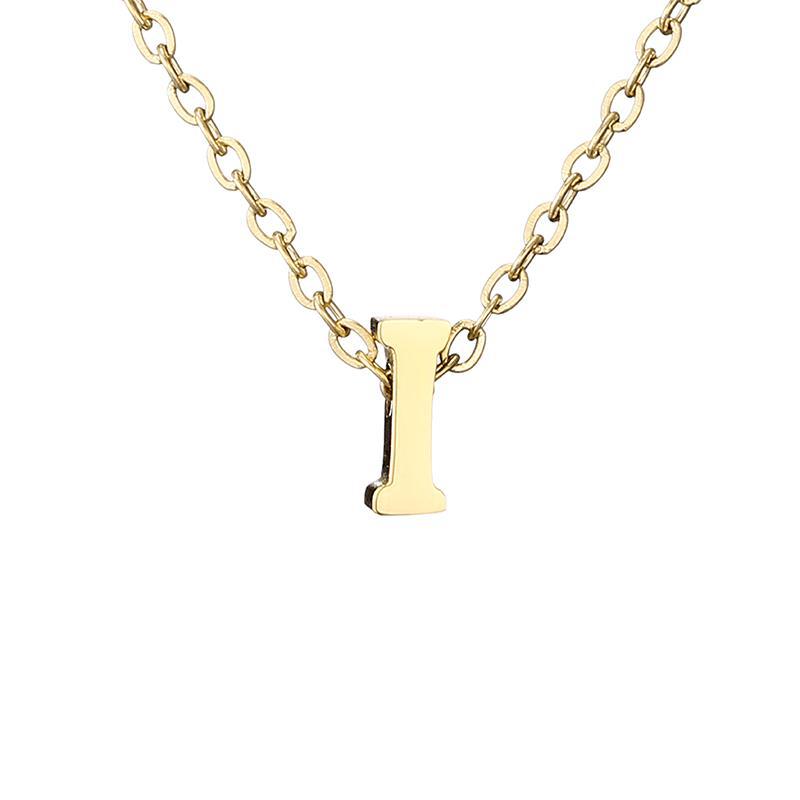 Women's Initial Letter Necklace