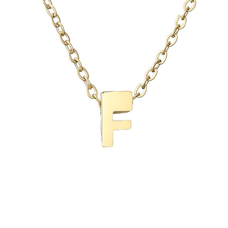 Women's Initial Letter Necklace