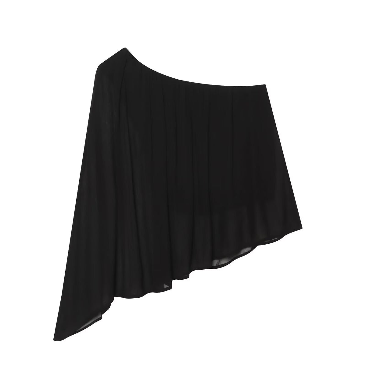 Women's Slanted-Shoulder T-Shirt Top