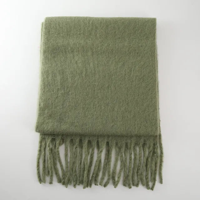 Women's Solid Winter Wrap Scarf