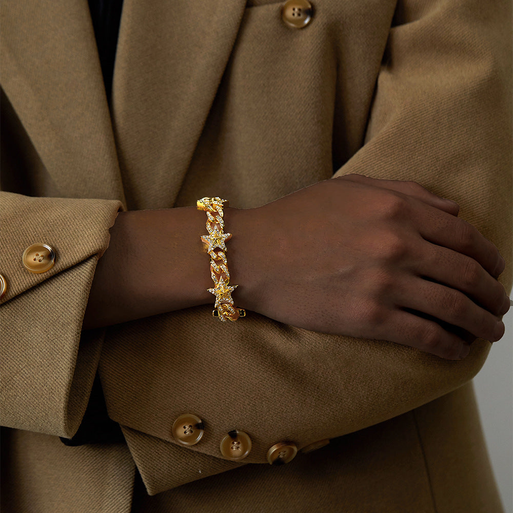 Men's Star Cuban Chain