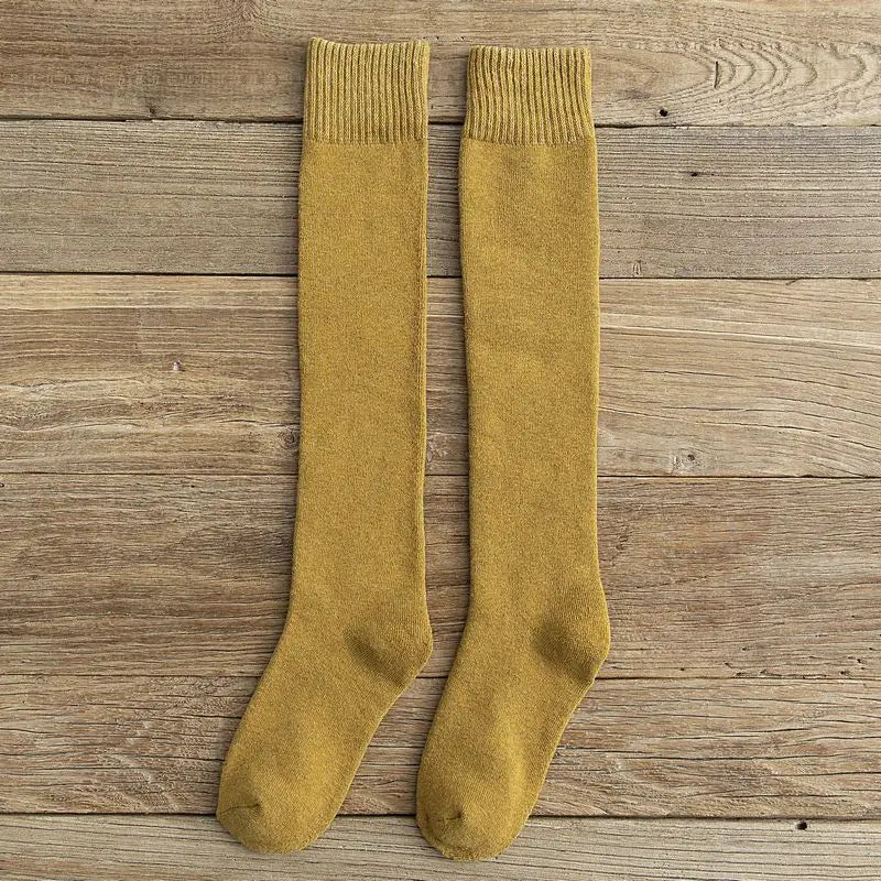 Women's Thermal Knee-Length Winter Socks
